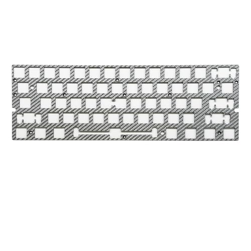 Amazon | Wooting 60HE V2 キーボード用 FR4 / カーボンファイバー